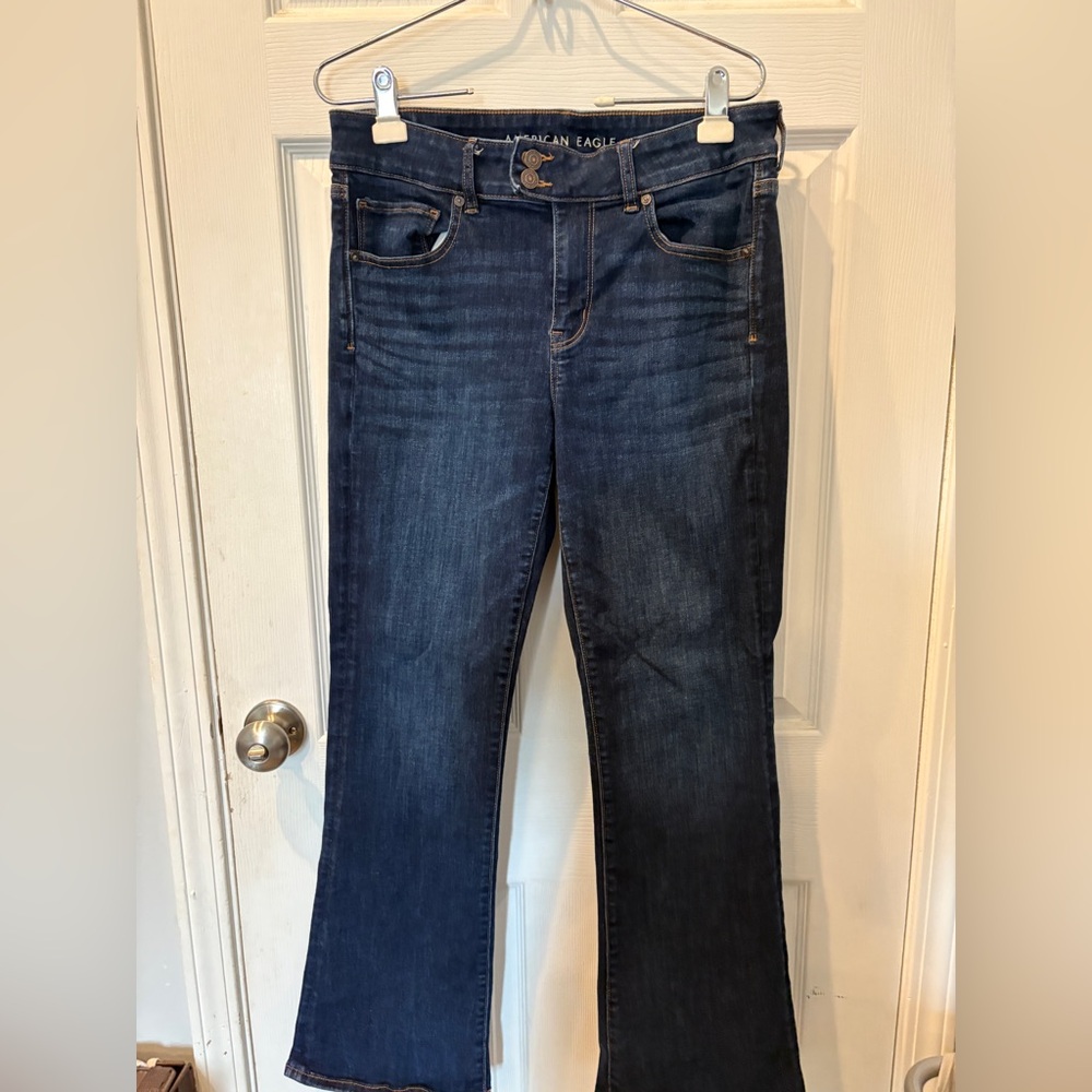 American Eagle Outfitters Blue Boot Cut Jeans